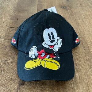 Classic Mickey Mouse Black Cap